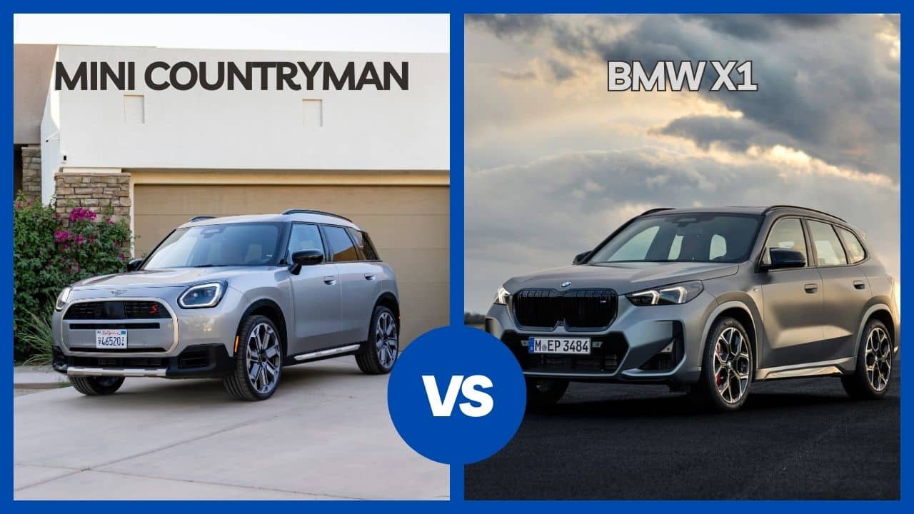 2025 Mini Countryman vs BMW X1