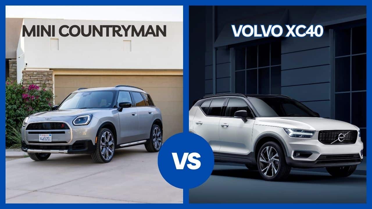 2025 Mini Countryman vs Volvo XC40
