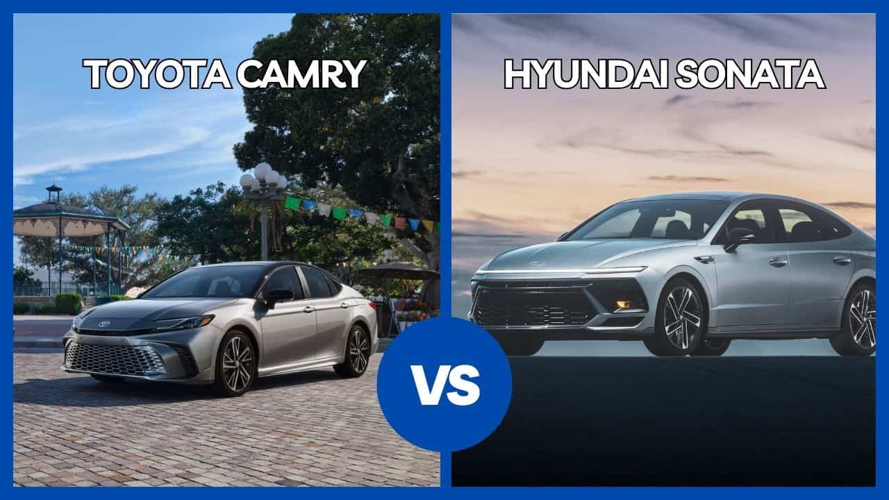 2025 Toyota Camry vs Hyundai Sonata