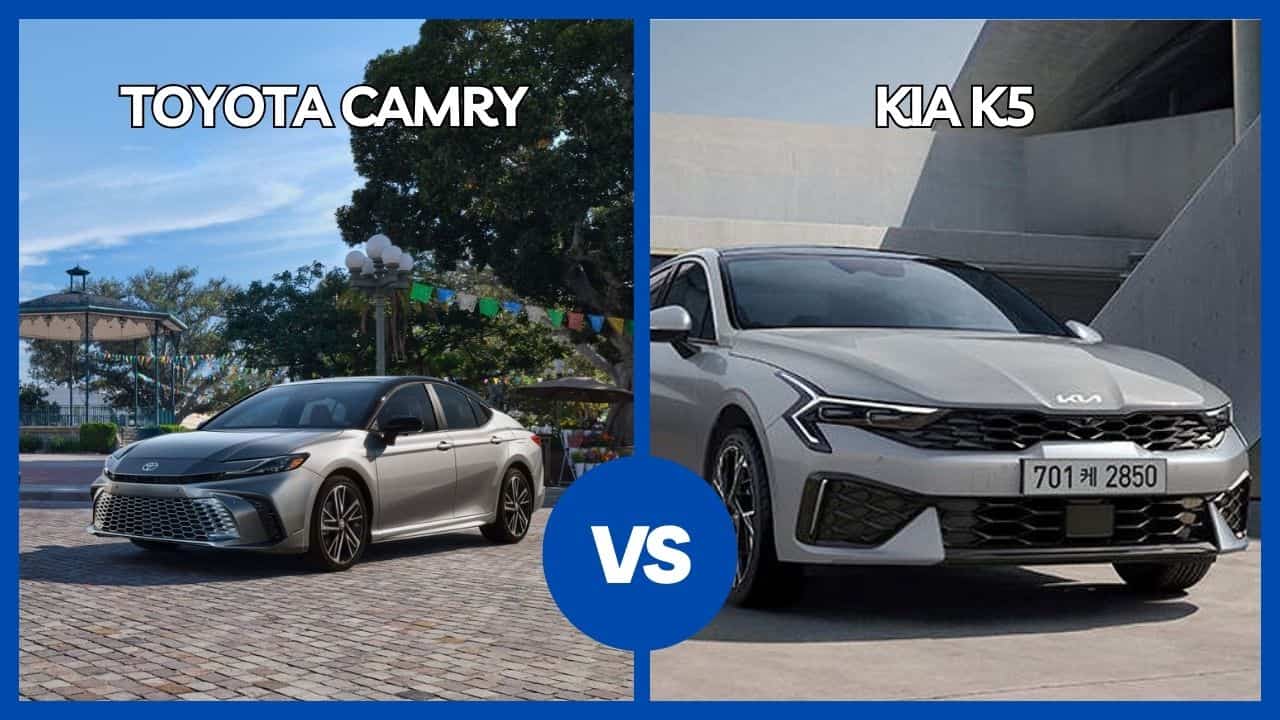 2025 Toyota Camry vs Kia K5