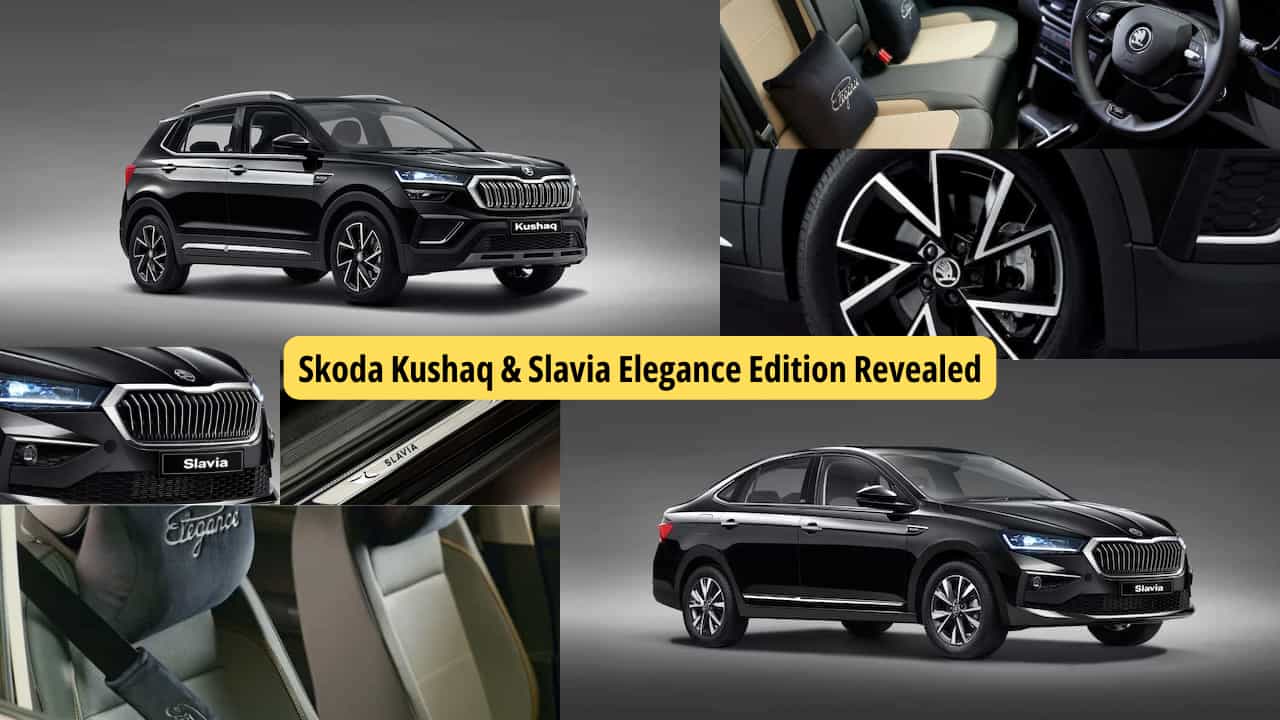 All-new Skoda Kushaq & Slavia Elegance Edition Revealed