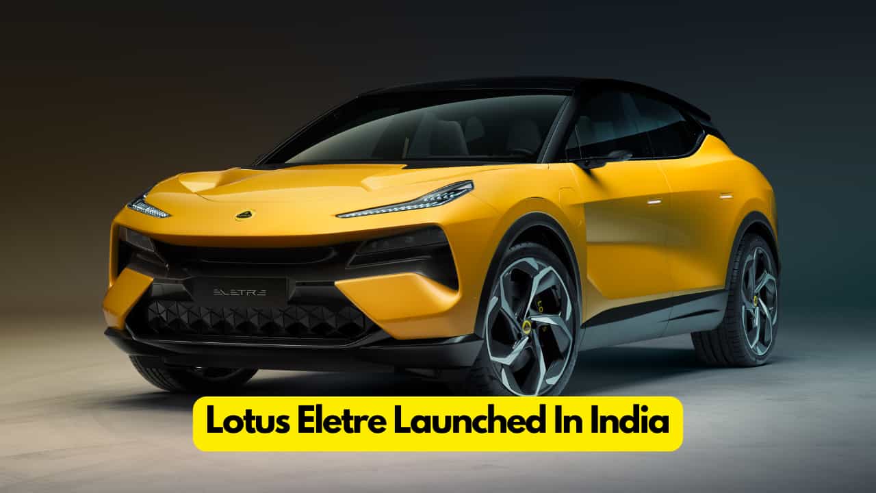 Lotus Unveiled The Eletre E-SUV Upon Its India Debut