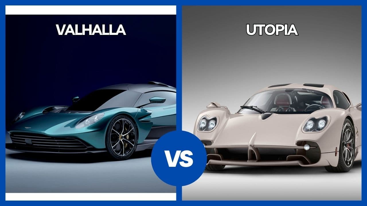 2024 Aston Martin Valhalla vs Pagani Utopia