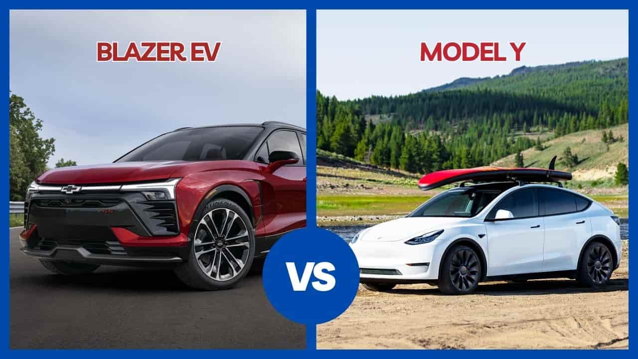 2024 Chevrolet Blazer EV vs Tesla Model Y