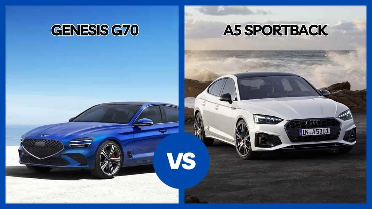 2024 Genesis G70 vs Audi A5 Sportback