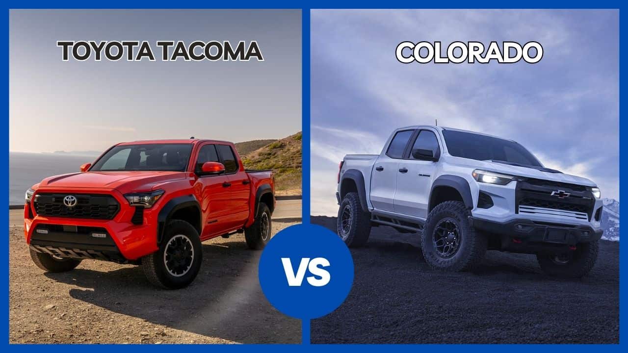 2024 Toyota Tacoma vs Chevrolet Colorado
