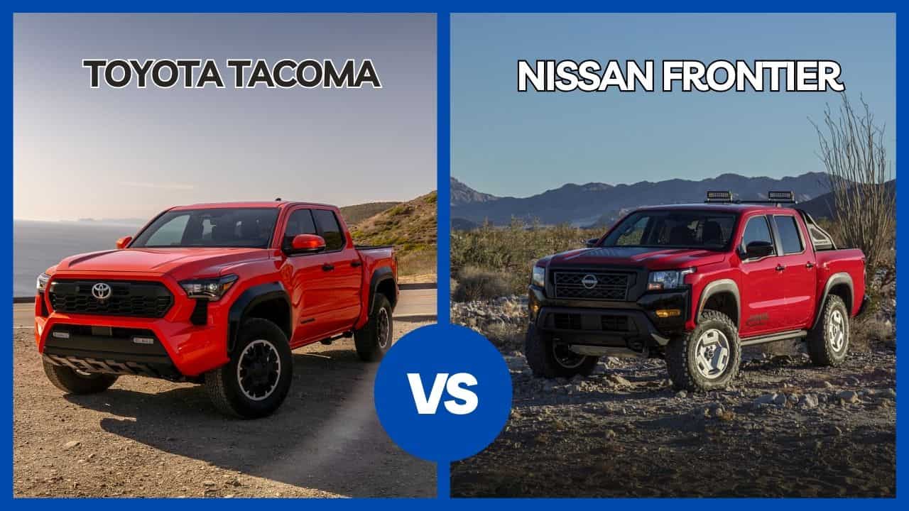 2024 Toyota Tacoma vs Nissan Frontier