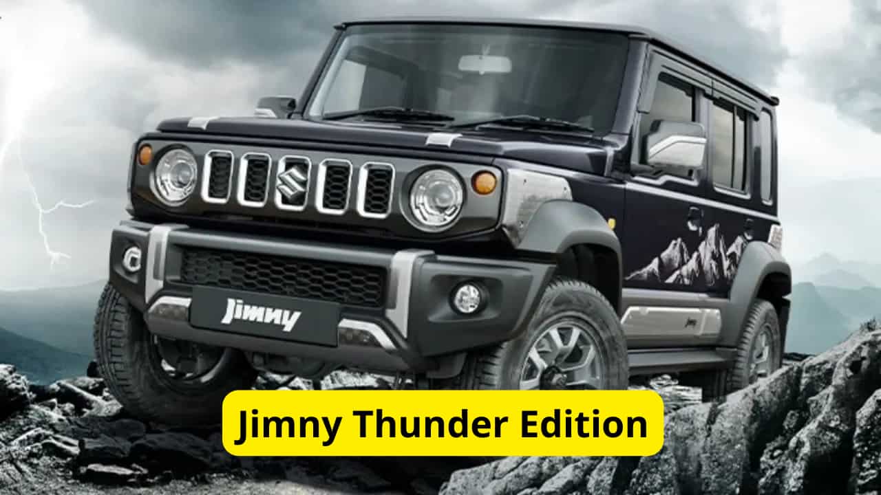 Maruti Suzuki Jimny Thunder Edition Launched