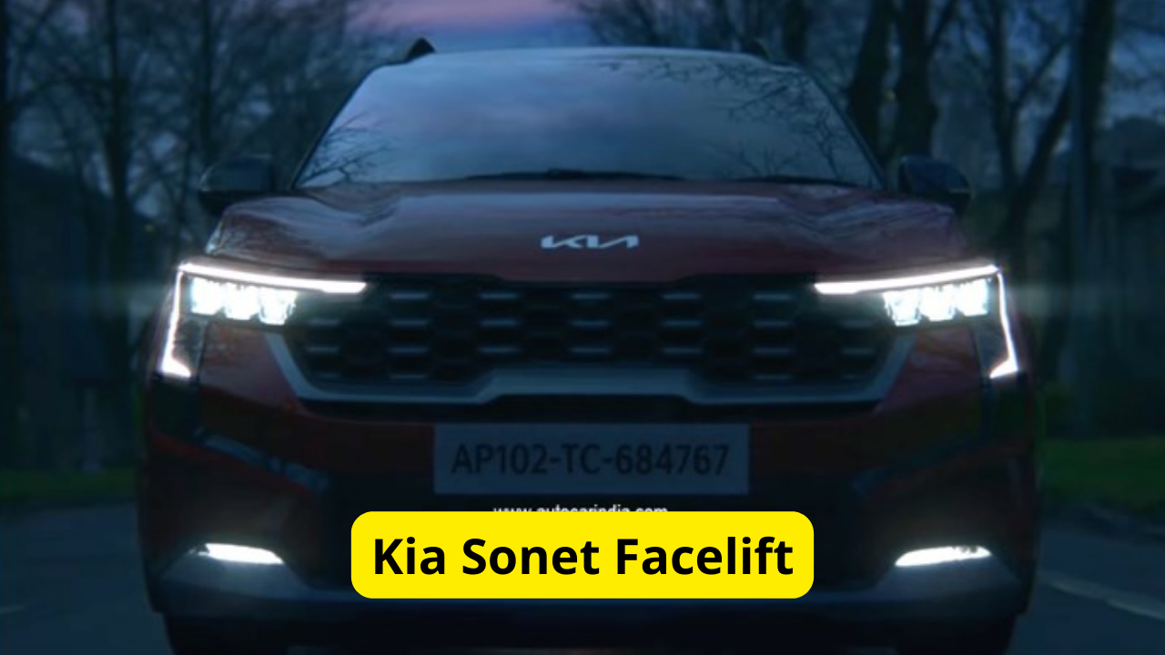 Official 2024 Kia Sonet Facelift Launch Confirmed For December 14