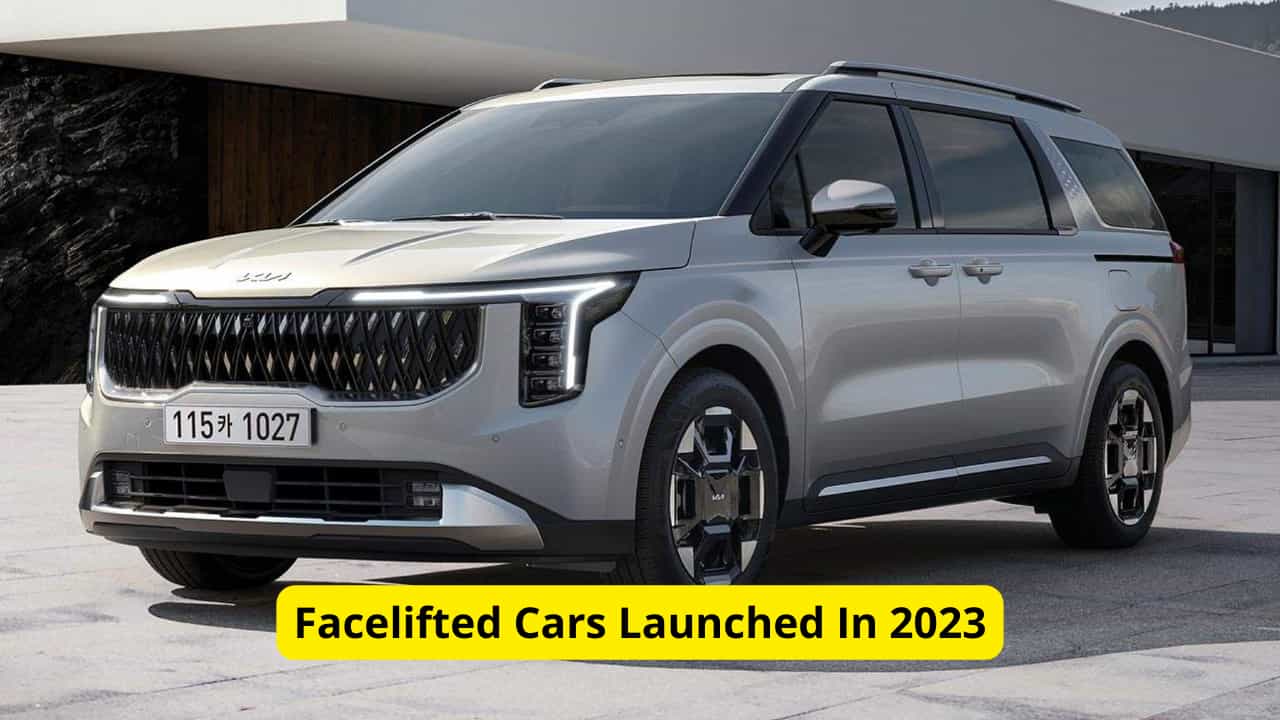 Top 5 Facelifted Cars Launched in 2023 in India