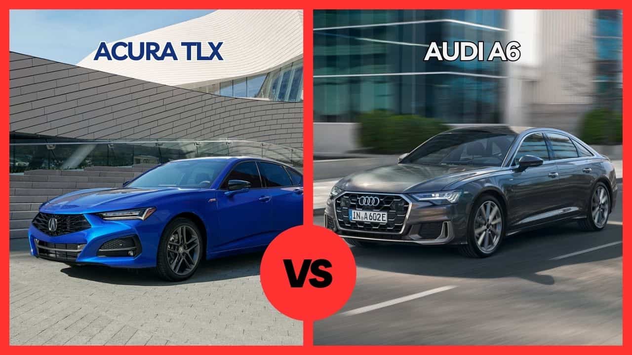 2024 Acura TLX vs Audi A6