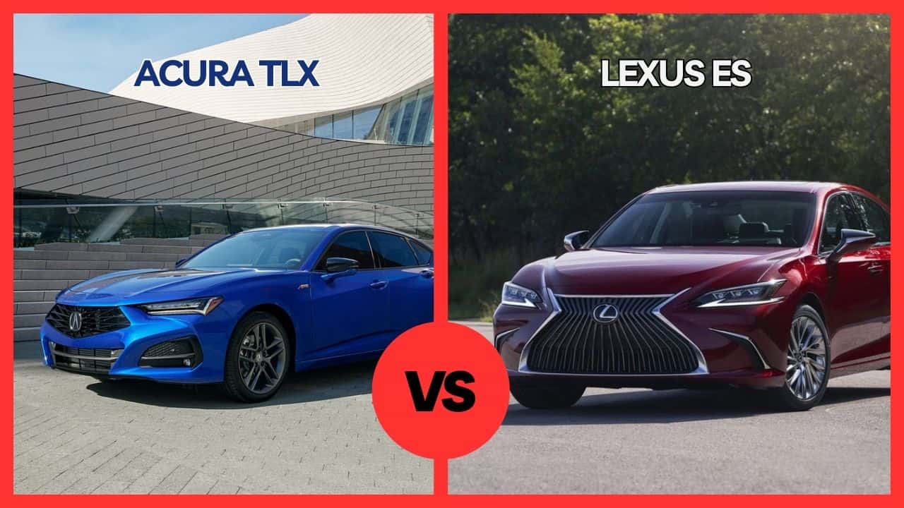 2024 Acura TLX vs Lexus ES