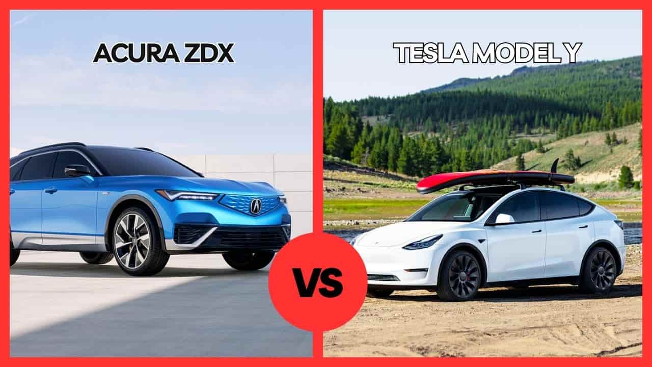 2024 Acura ZDX vs Tesla Model Y