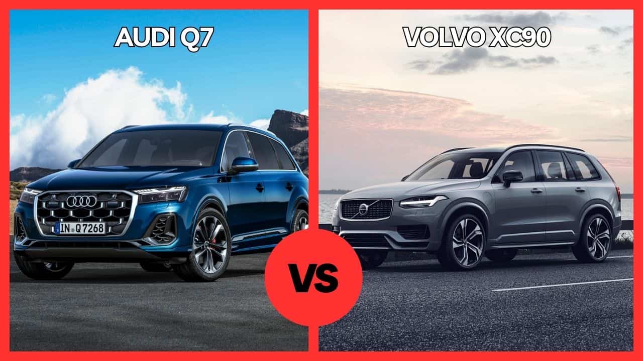 2024 Audi Q7 vs Volvo XC90