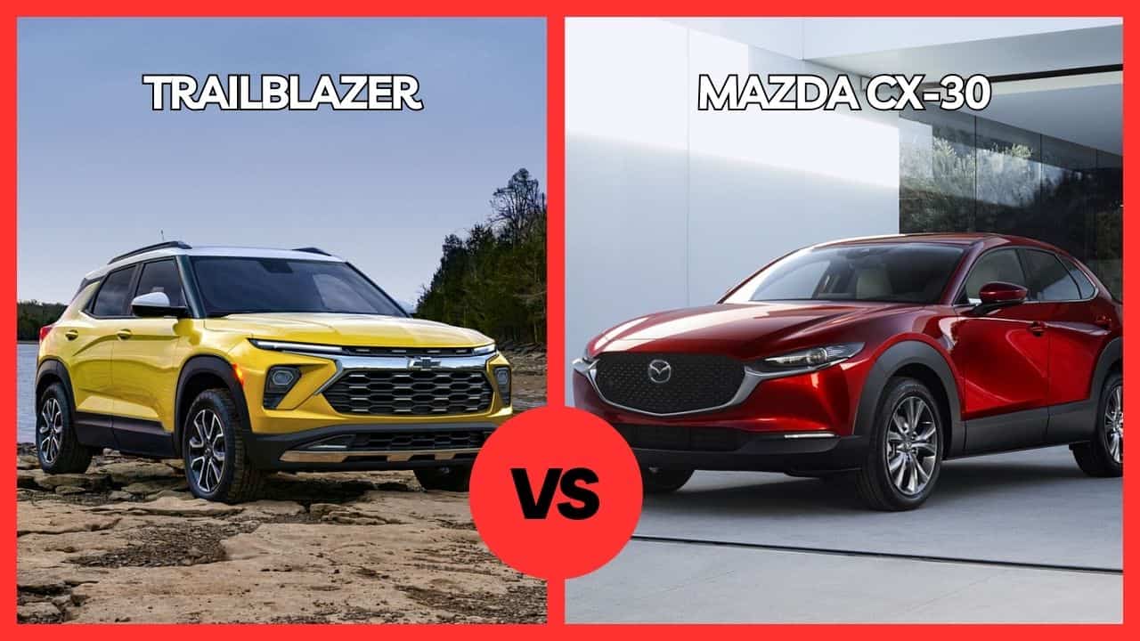 2024 Chevrolet Trailblazer vs Mazda CX-30
