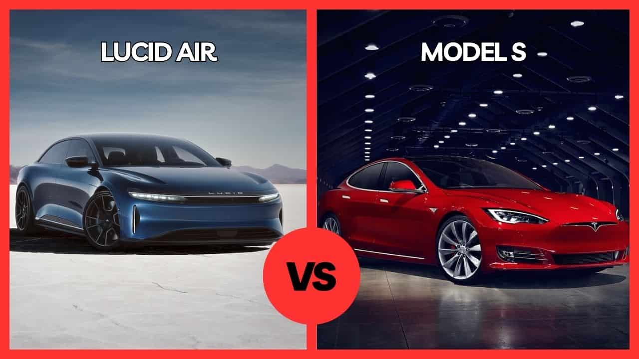 2024 Lucid Air vs Tesla Model S