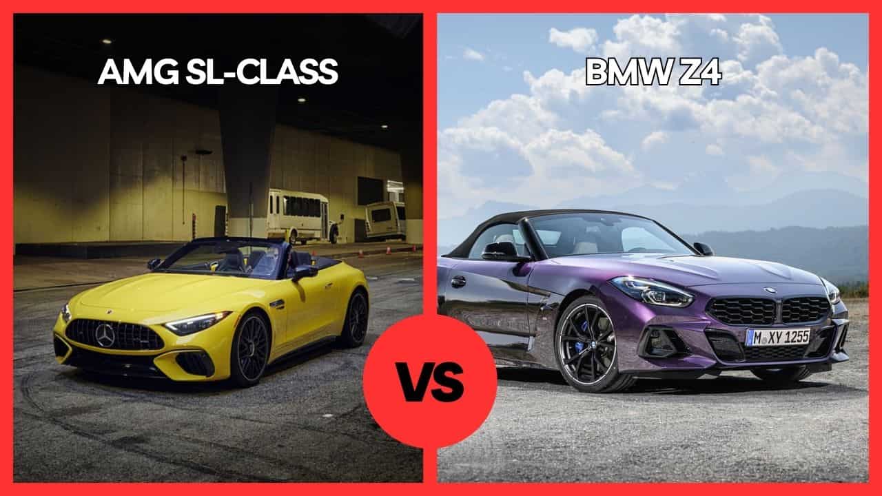 2024 Mercedes-AMG SL-class vs BMW Z4