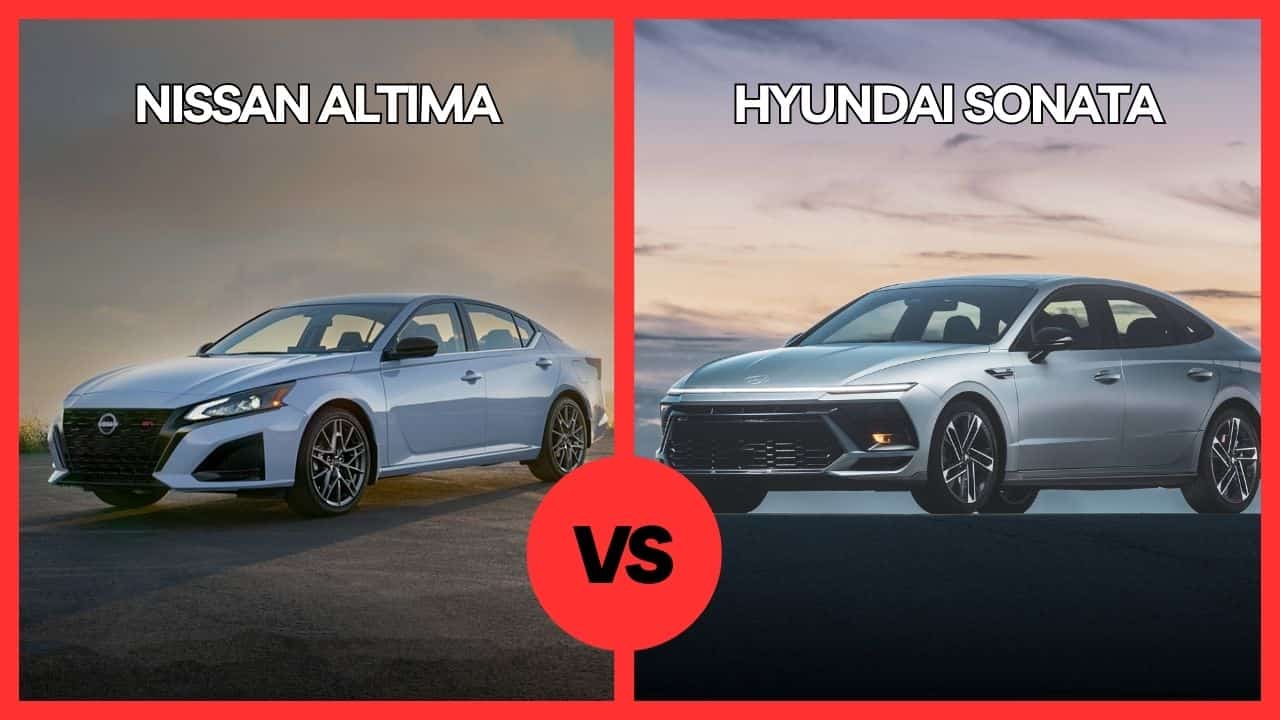 2024 Nissan Altima vs Hyundai Sonata