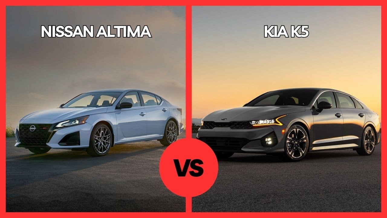 2025 Nissan Altima vs Kia K5 Comparison 21Motoring Automotive Reviews