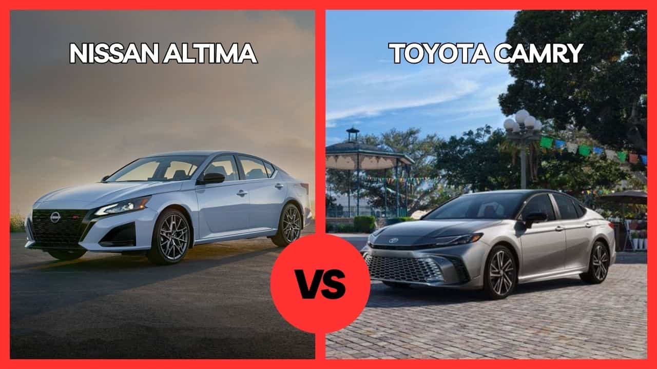 2024 Nissan Altima vs Toyota Camry