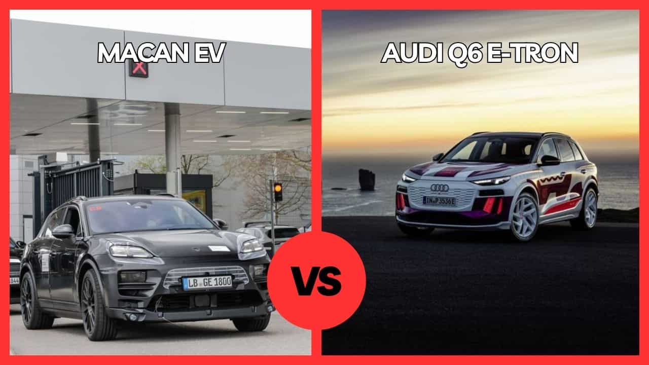 2024 Porsche Macan EV vs Audi Q6 e-tron