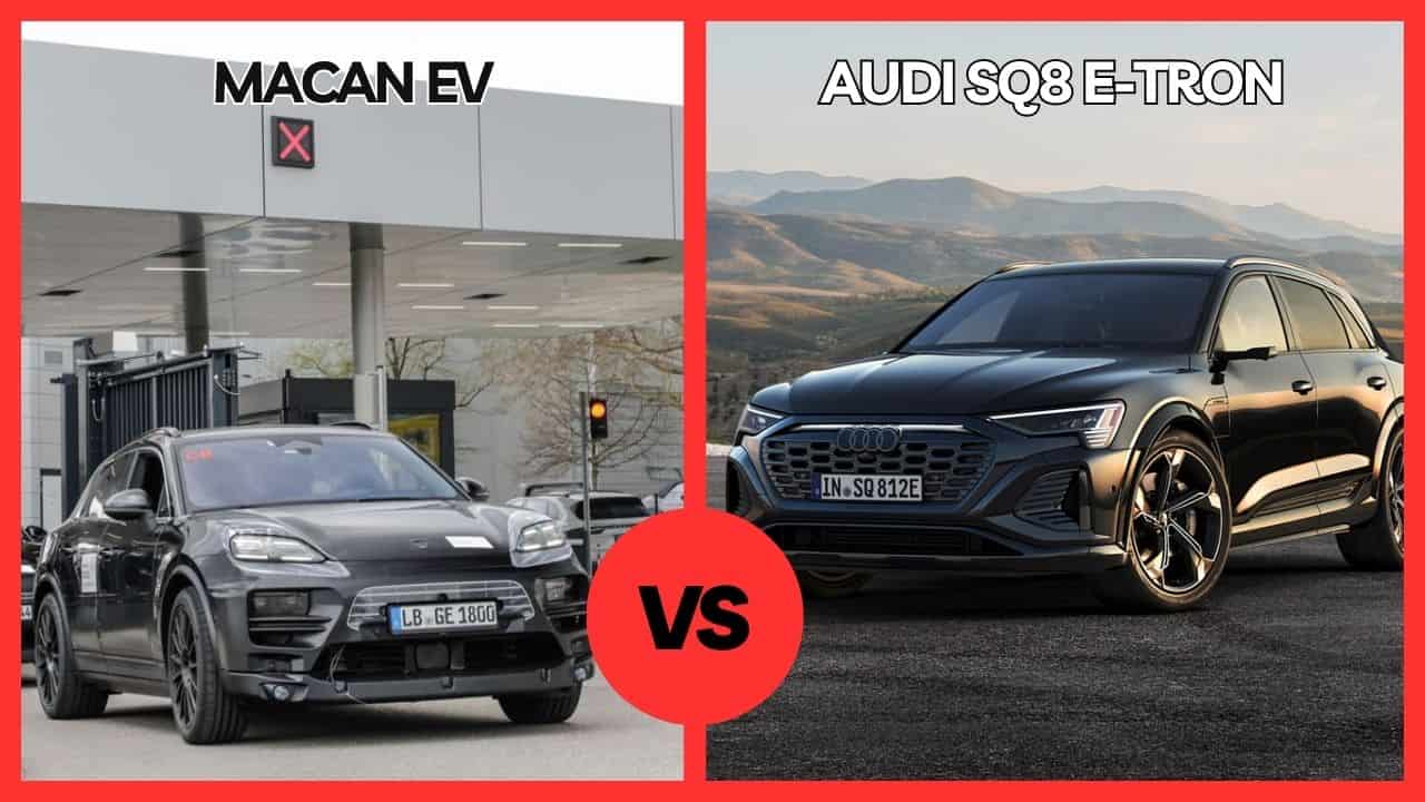 2024 Porsche Macan EV vs Audi SQ8 e-Tron
