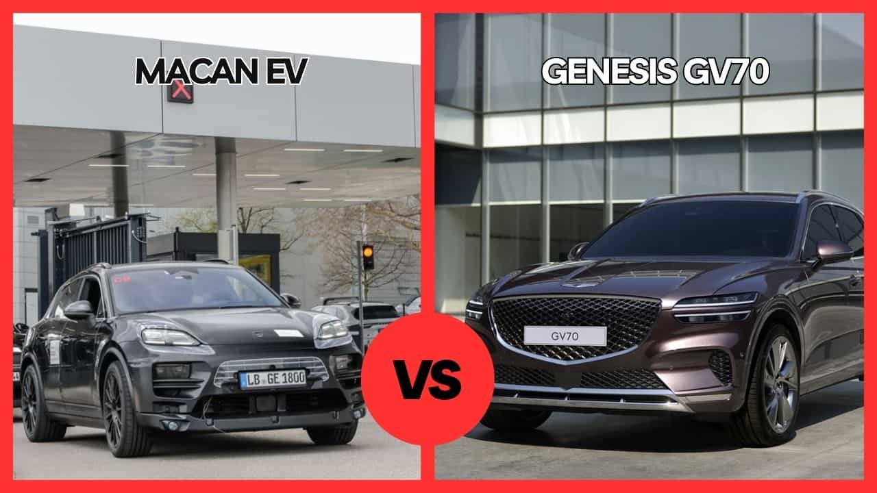 2024 Porsche Macan EV vs Genesis GV70