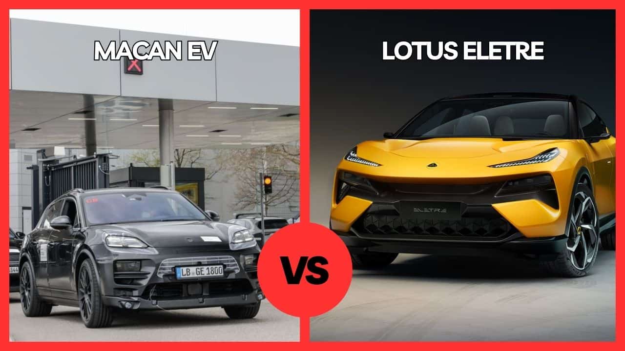 2024 Porsche Macan EV vs Lotus Eletre