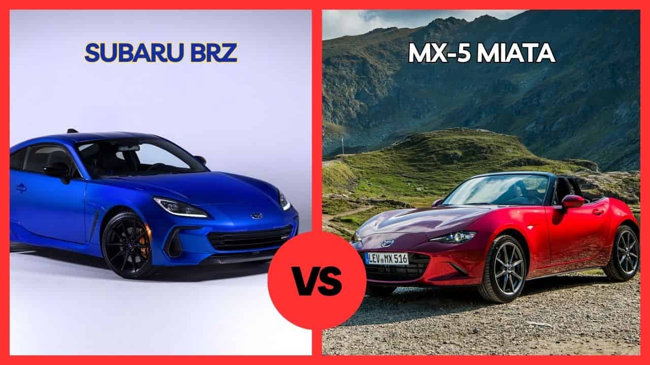 2024 Subaru BRZ vs Mazda MX-5