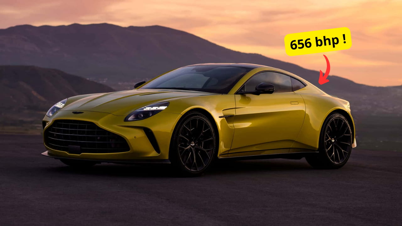 2025 Aston Martin Vantage Revealed - Know India Price & Launch Date