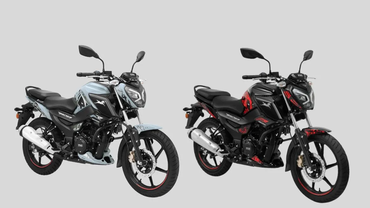 TVS Raider Deadpool & Wolverine Editions