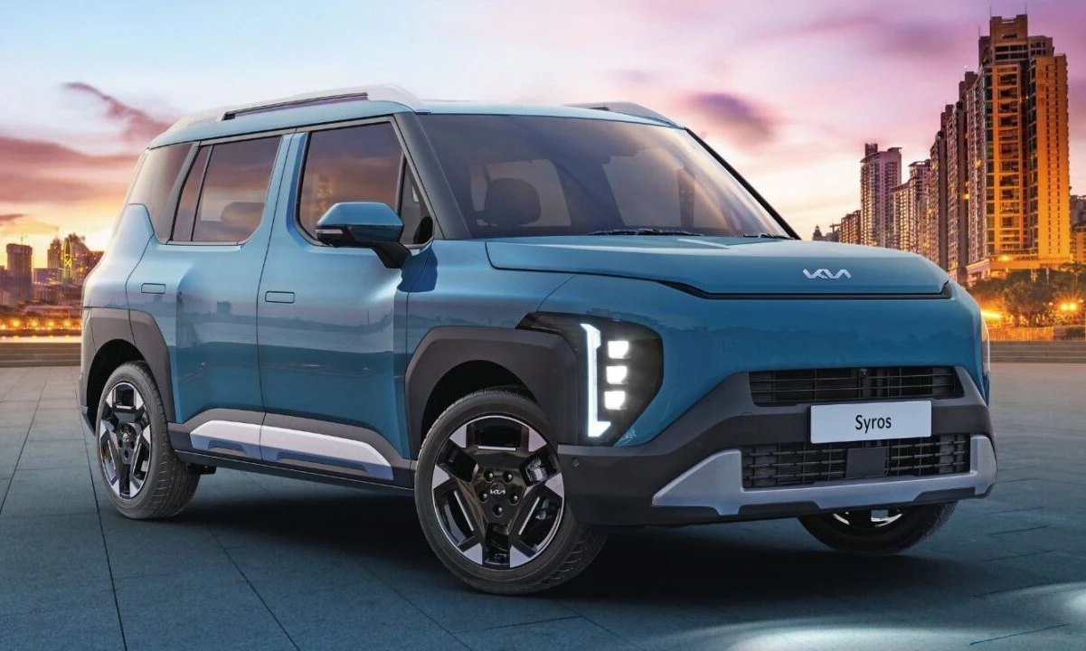 Kia Syros EV Spotted Testing in India for the First Time