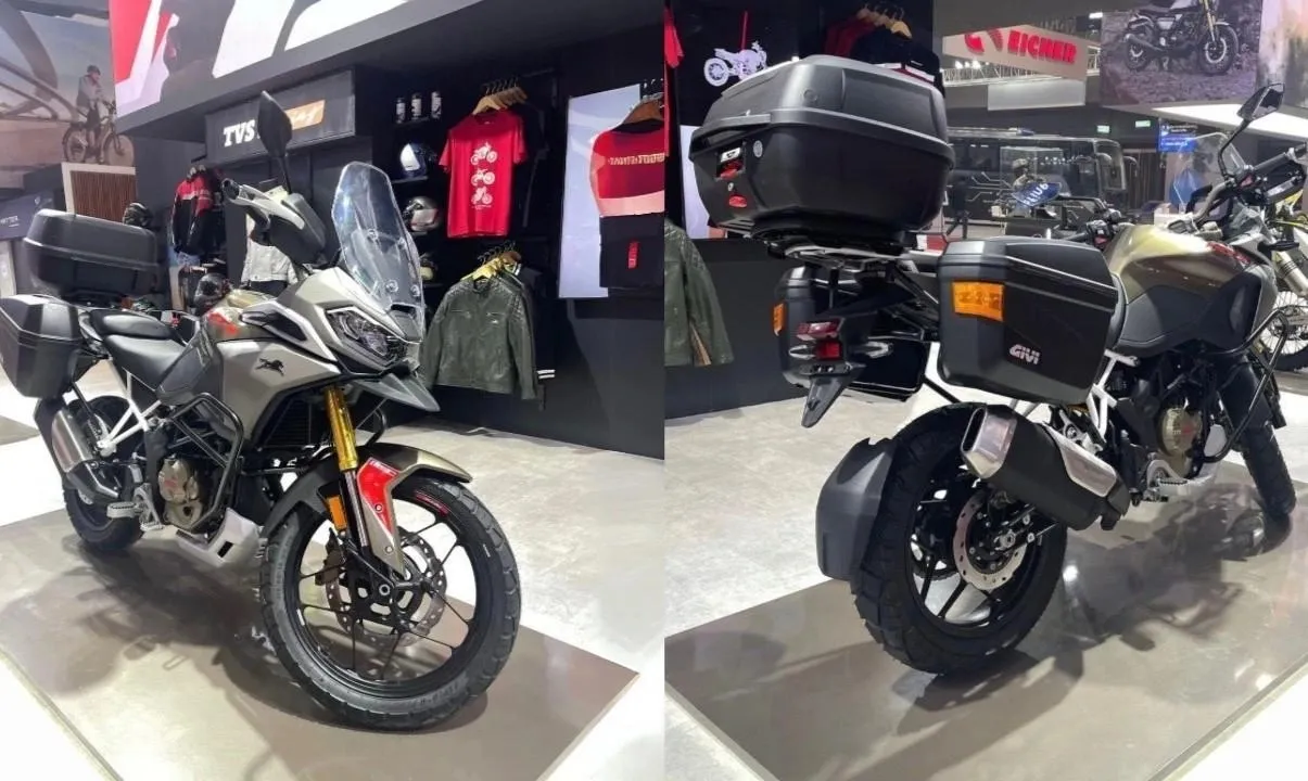 tvs rtx 300 adventure bike