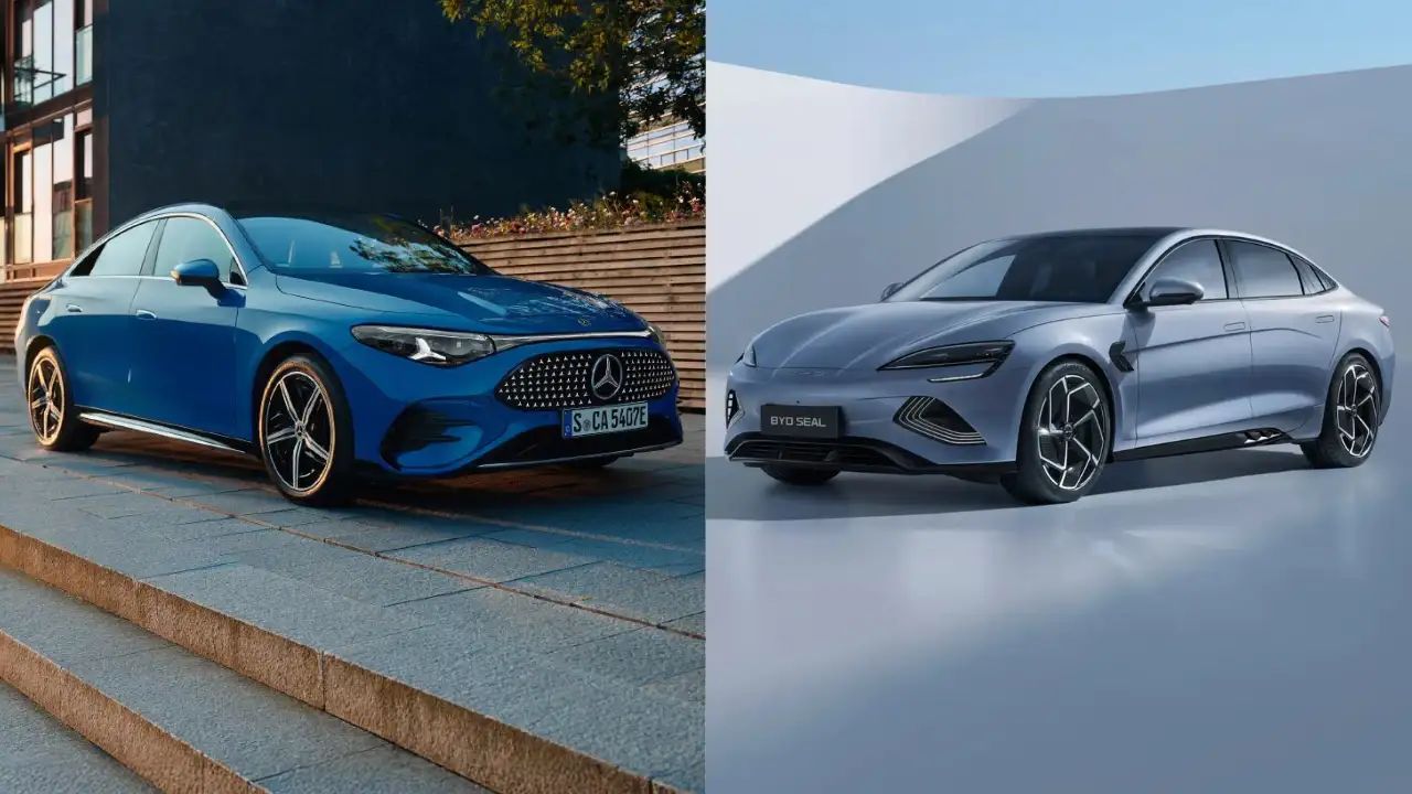Mercedes CLA Electric VS BYD Seal