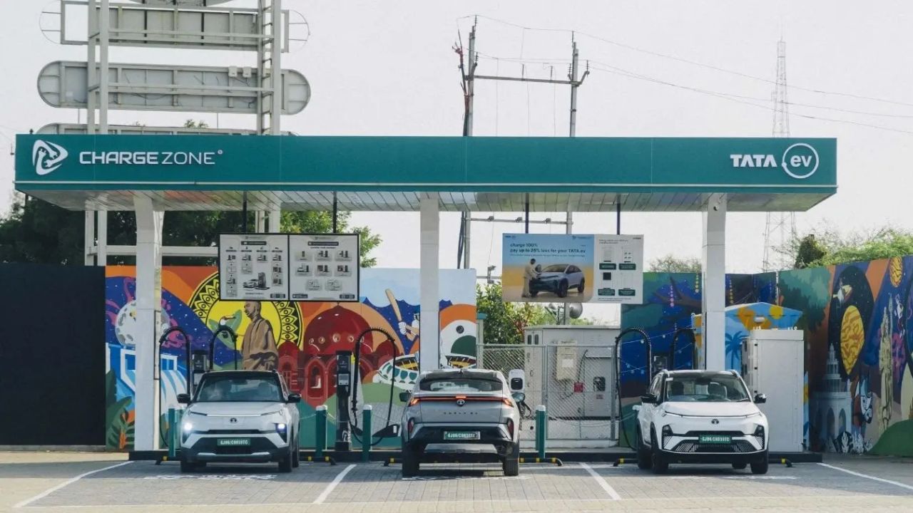 Tata.EV Chargezone Mega Charging Hub