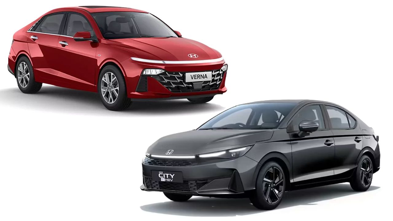 Hyundai Verna VS Honda City