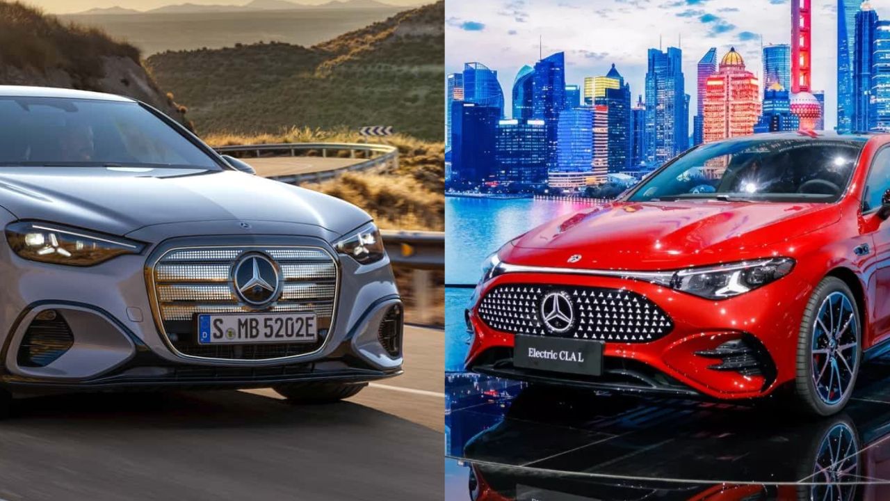 Mercedes CLA Electric VS C Class Electric