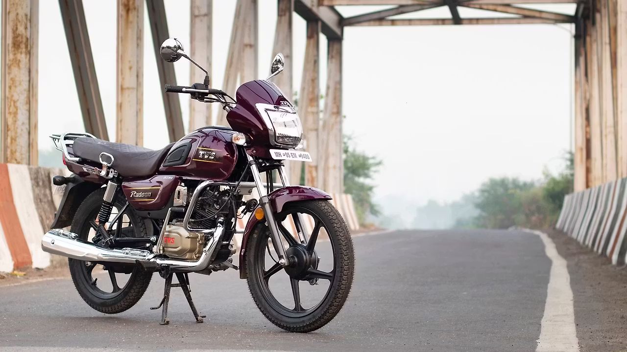 TVS Radeon Motorcycle