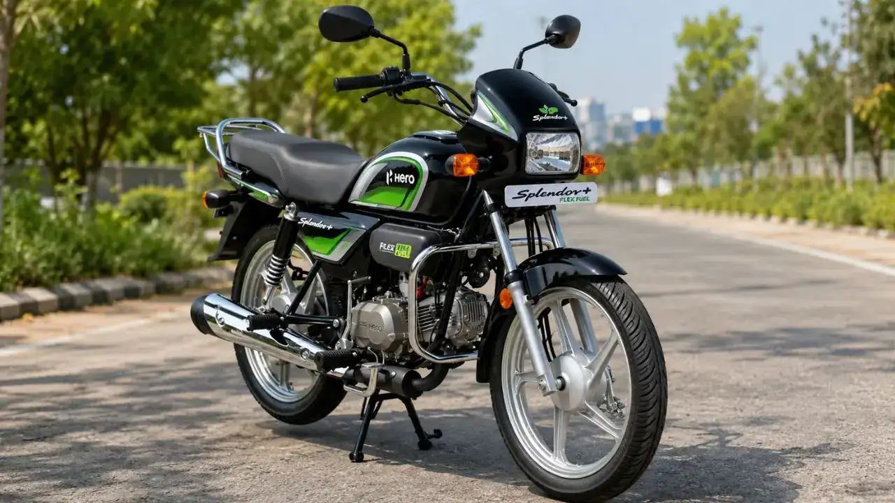 Hero Splendor Plus Flex Fuel