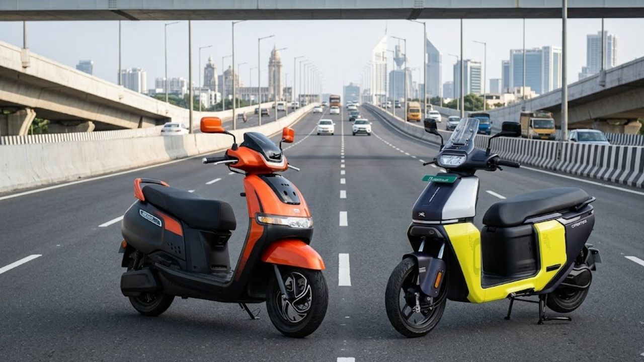 TVS iQube and Orbiter