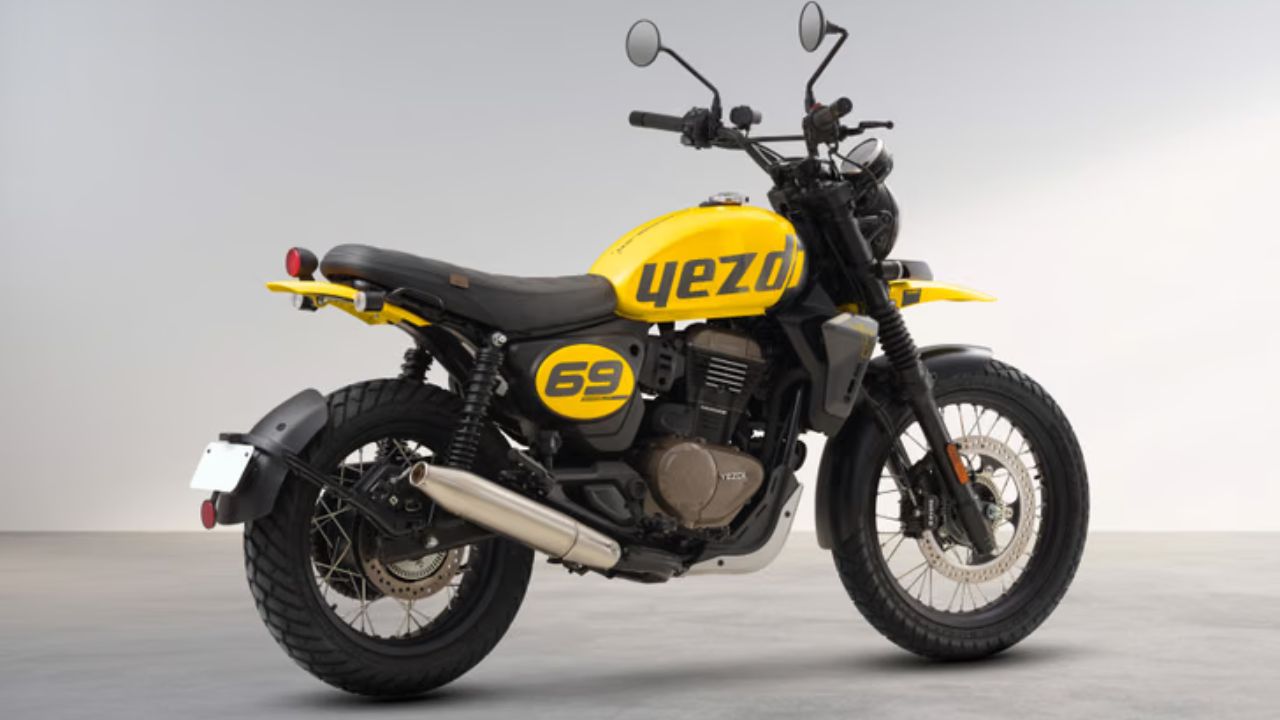 Yezdi Scrambler Motorcycle