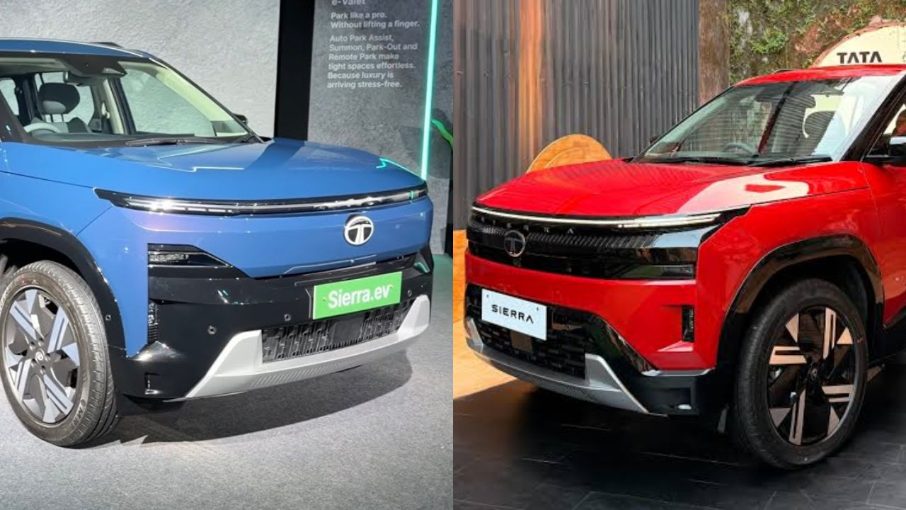 Tata Sierra EV VS ICE